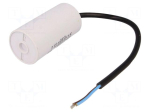 Capacitor: motors, run | 16uF | 450V | &Oslash;40x78mm | -25&divide;70&deg;C | &plusmn;10% | V: 3