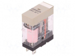 Relay: electromagnetic | DPDT | Ucoil: 240VAC | 10A/250VAC | 10A/30VDC