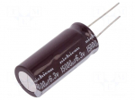 Capacitor: electrolytic | low impedance | THT | 15000uF | 6.3VDC | &plusmn;20%