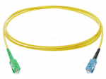 Fiber patch cord | SC/APC,SC/UPC | 2m | Optical fiber: 9/125um