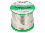 Soldering wire | Sn99Ag0,3Cu0,7 | 2mm | 250g | lead free | 216&divide;227&deg;C