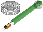 Wire: polimer optical fiber | Kind: HITRONIC&reg; POF | &Oslash;cable: 8mm