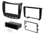 Radio mounting frame | Lancia | 1 DIN,2 DIN | black gloss