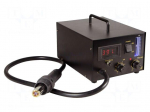 Hot air soldering station | analogue | 500W | 100&divide;480&deg;C | 4kg | V: ESD