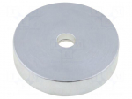 Magnet: permanent | neodymium | H: 7mm | 310N | &Oslash;: 32mm