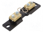 Current shunt | for DIN rail mounting | 4A | Class: 0,2 | 60mV