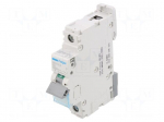 Circuit breaker | 230/400VAC | Inom: 6A | Poles: 1 | Charact: B | 10kA