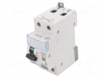 RCBO breaker | Inom: 16A | Ires: 10mA | Max surge current: 250A | IP20