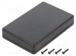 Enclosure: multipurpose | X: 70mm | Y: 105mm | Z: 20mm | TW | ABS | black