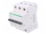 Circuit breaker | 230/400VAC | Inom: 32A | Poles: 3 | Charact: B | 6kA