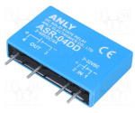 Relee: pooljuht | Ucntrl: 3&divide;32VDC | 4A | 3&divide;60VDC | THT | SIP