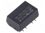 Converter: DC/DC | 0.25W | Uin: 4.5&divide;5.5VDC | Uout: 3.3VDC | Iout: 38mA