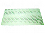 Tape: heat transfer | W: 200mm | L: 400mm | Thk: 0.5mm | 2.4W/mK