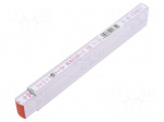 Folding ruler | L: 2m | Width: 17mm | Class: III | white