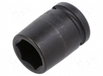 Socket | socket spanner,impact | HEX 19mm | 1/2" | IMPACT | short