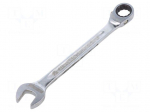 Wrench: combination spanner | rattle | 18mm | L: 240mm | OPEN-RATCH
