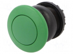 Switch: push-button | 22mm | Stabl.pos: 2 | green | none | IP67 | mushroom