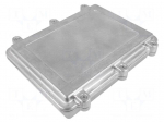 Enclosure: multipurpose | X: 150mm | Y: 200mm | Z: 50mm | aluminium | IP67