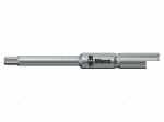 Screwdriver bit | hex key | HEX 2mm | Socket size: 4mm