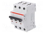 Circuit breaker | 400VAC | Inom: 16A | Poles: 3 | Charact: C | 6kA | IP20
