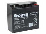 Re-battery: acid-lead | 12V | 18Ah | AGM | maintenance-free | BPL