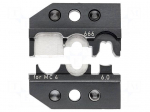 Crimping jaws | solar connectors type MC4 | photovoltaics