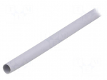 Insulating tube | silicone | light grey | -30&divide;200&deg;C | &Oslash;int: 10mm | L: 1m