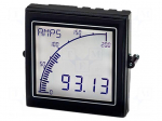 Ammeter | digital,mounting,programmable | on panel | LCD,positive