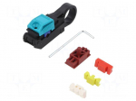 Stripping tool | &Oslash;cable: 2.5&divide;7.6mm | Wire: coaxial,round