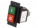 Circuit breaker | 5A | Poles: 2 | flange | IP65 | TA45 Push button 3P