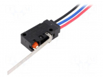 Microswitch SNAP ACTION | 5A/250VAC | 5A/30VDC | with lever | SPDT