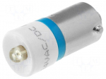 LED lamp | blue | BA9S | 24V | No.of diodes: 1