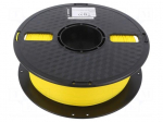 Filament: PLA | 1.75mm | yellow | 190&divide;220&deg;C | 1kg