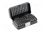 Tools set: screwdriver bits | 50pcs.