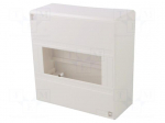 Enclosure: for modular components | IP30 | white | No.of mod: 8 | IK07