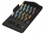 Tools set: screwdriver bits | case | Kit: adapter,screwdriver bits