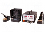 Station: soldering/desoldering | 100W | 100W | 150&divide;480&deg;C | 300&divide;450&deg;C