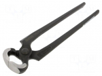 Carpenters pincers | end,cutting | phosphate head,forged,cure