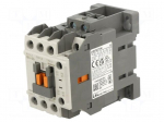 Contactor: 3-pole | NO x3 | Auxiliary contacts: NO + NC | 400VAC | 9A