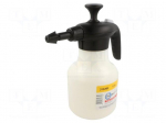 Compression sprayer | for alcohols,for alkalis | plastic | 1.5l