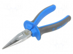 Pliers | half-rounded nose,elongated | 160mm | 506/1BI