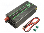 Converter: DC/AC | 600W | Uout: 230VAC | 24VDC | 105x245x55mm | 91%