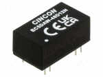Converter: DC/DC | 10W | Uin: 18&divide;74VDC | Uout: 12VDC | Uout2: -12VDC
