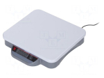 Scales | to parcels,electronic | Scale max.load: 9kg | 5&divide;40&deg;C | 300h