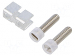 Screw bridge | terminals: 2 | 8mm