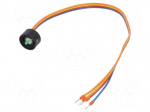 Contact block | 84 | IP40 | cables | 300mm | Contacts: NO | 24VDC | 10mA