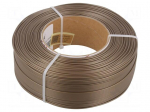 Filament: PLA | 1.75mm | pearl gold | 185&divide;225&deg;C | 1kg | refill