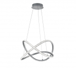 Trio-Lighting Rubin LED  brushed aluminium RGB piekaramā lampa