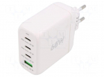 Power supply: switching | mains,plug-in | 3.3&divide;11VDC, | 68W | 86.7%
