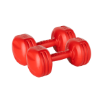 Spordiks ja aktiivseks puhkuseks // Spordikaubad ja varustus // Hantelki bitumiczne 2x3kg, REBEL ACTIVE